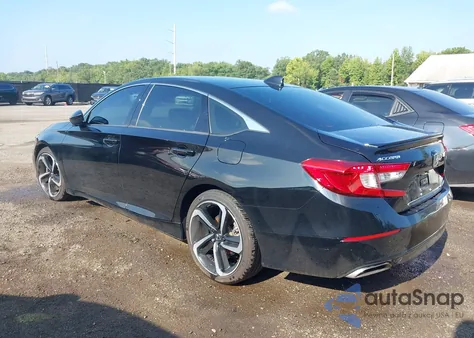 2022 Honda Accord Sport из США, поврежденный, VIN 1HGCV1F3XNA012200